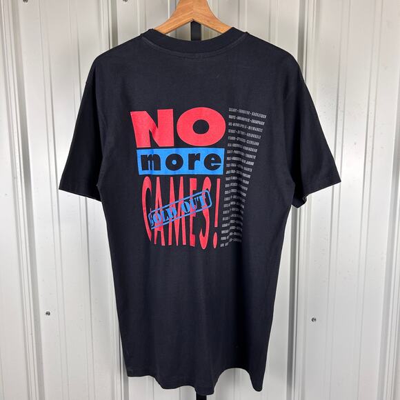 New Kids On The Block 1990 No More Games Tour XL Band Tee - Picture 5 of 5
